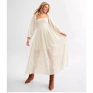 Free people • Elegant Cream midi Dress